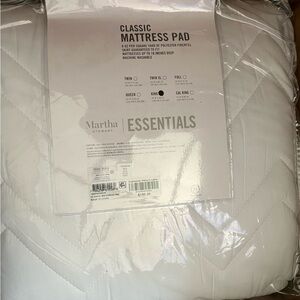 Martha Stewart mattress pad
